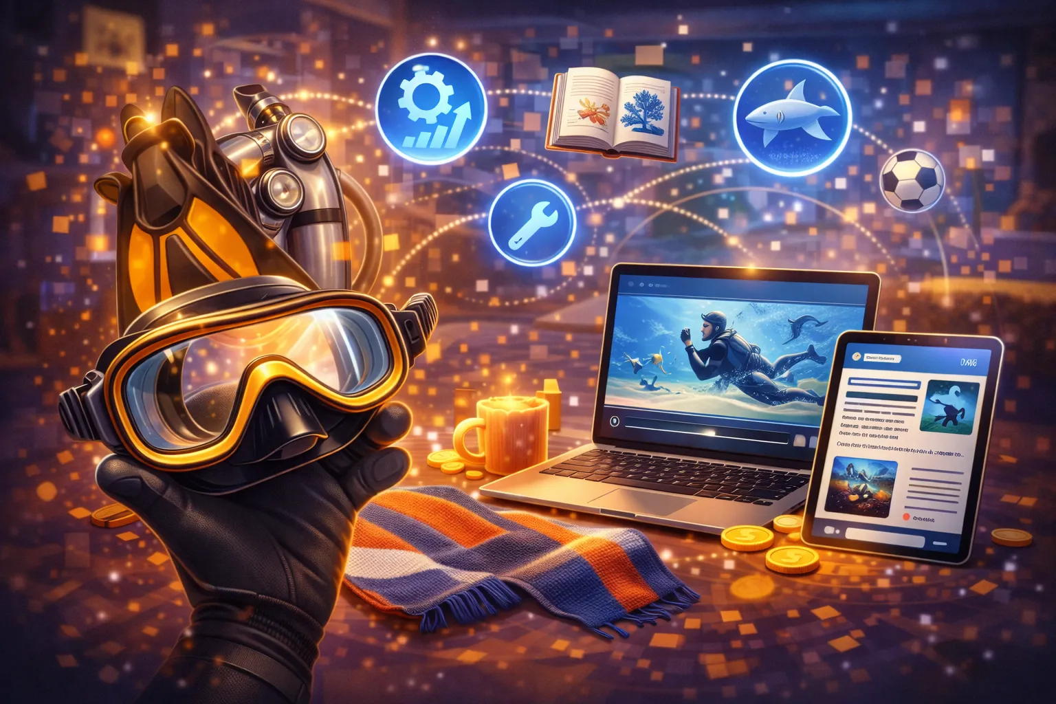 海だけじゃない!ダイバーが楽しめるオフシーズンの過ごし方